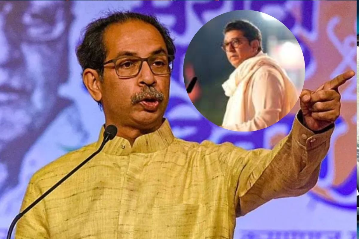 raj thackeray with uddhav thackeray