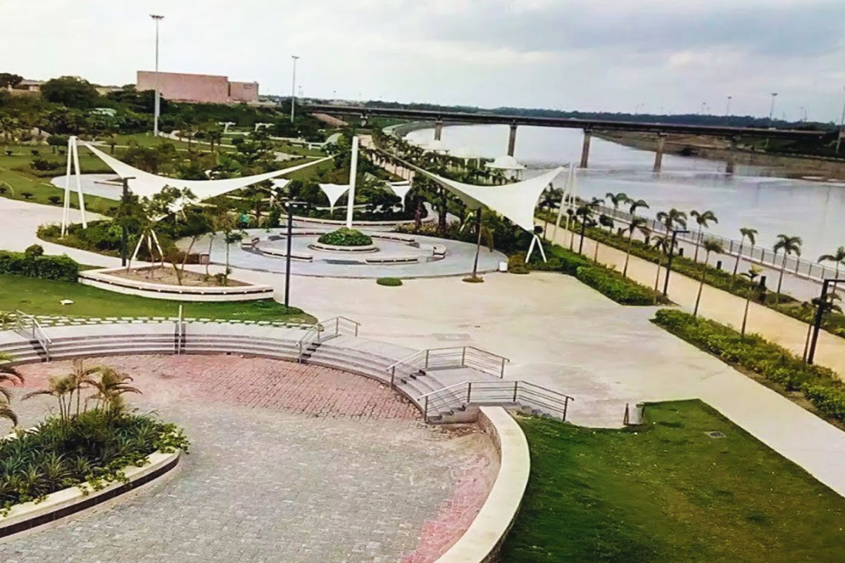 river front| River front is being built in Nalanda, it will look like Marine Drive of Patna
