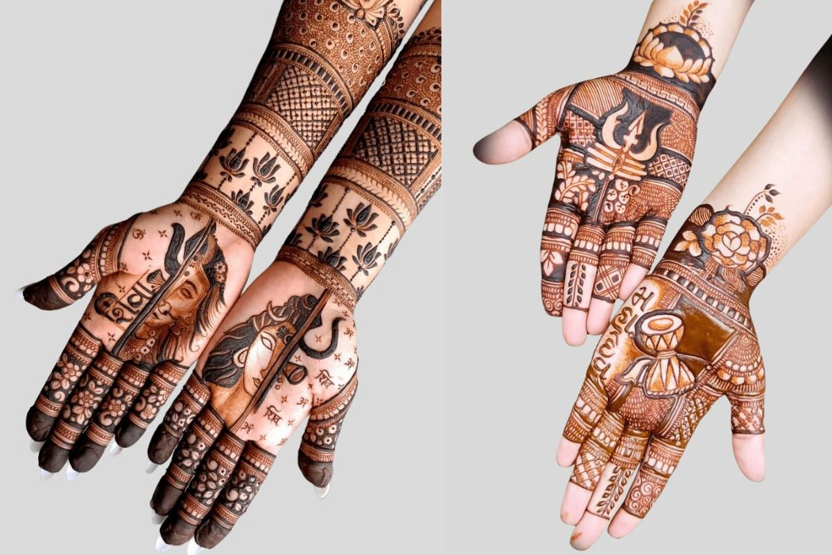 saawan mehndi design