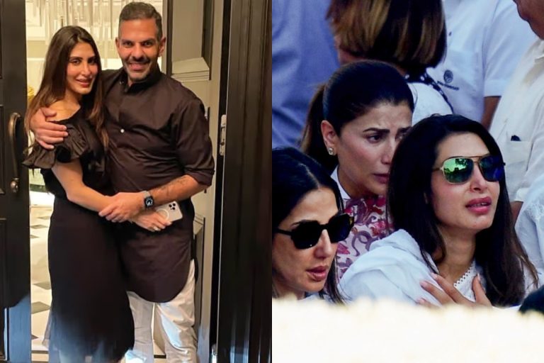 Sunjay Kapur के अंतिम संस्कार में रोती दिखीं तीसरी पत्नी प्रिया, तसवीरें देख आंखों में आएंगे आंसू
