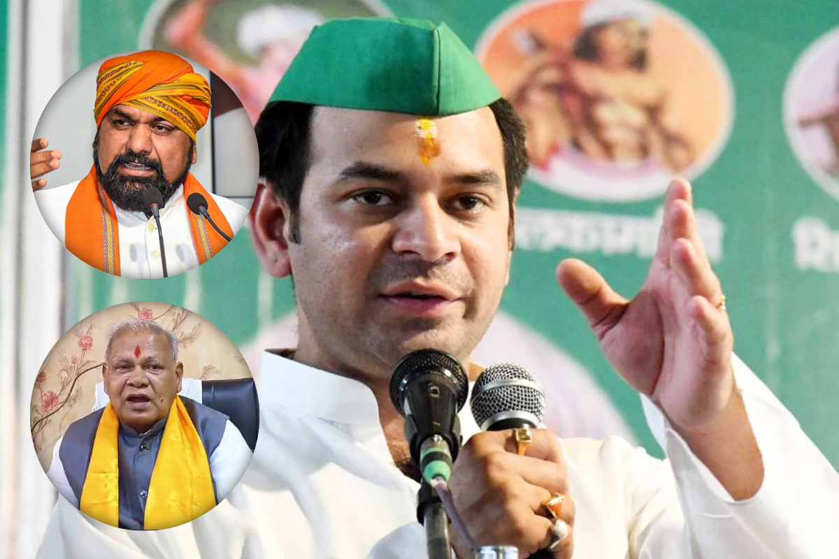 tej pratap yadav news jitan ram manjhi and samrat choudhary