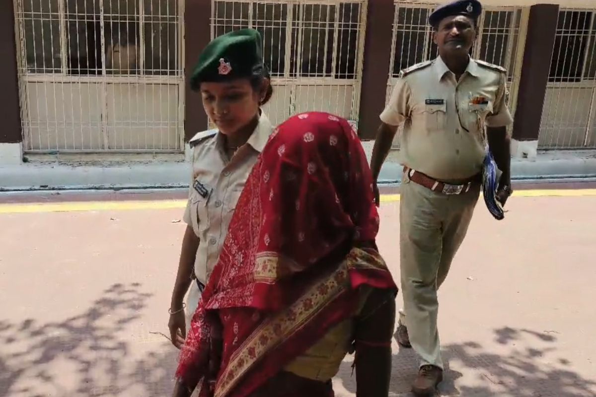 महिला नक्सली सीता सोरेन गिरफ्तार