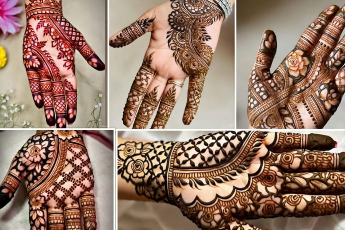 Simple And Stylish Mehndi Designs