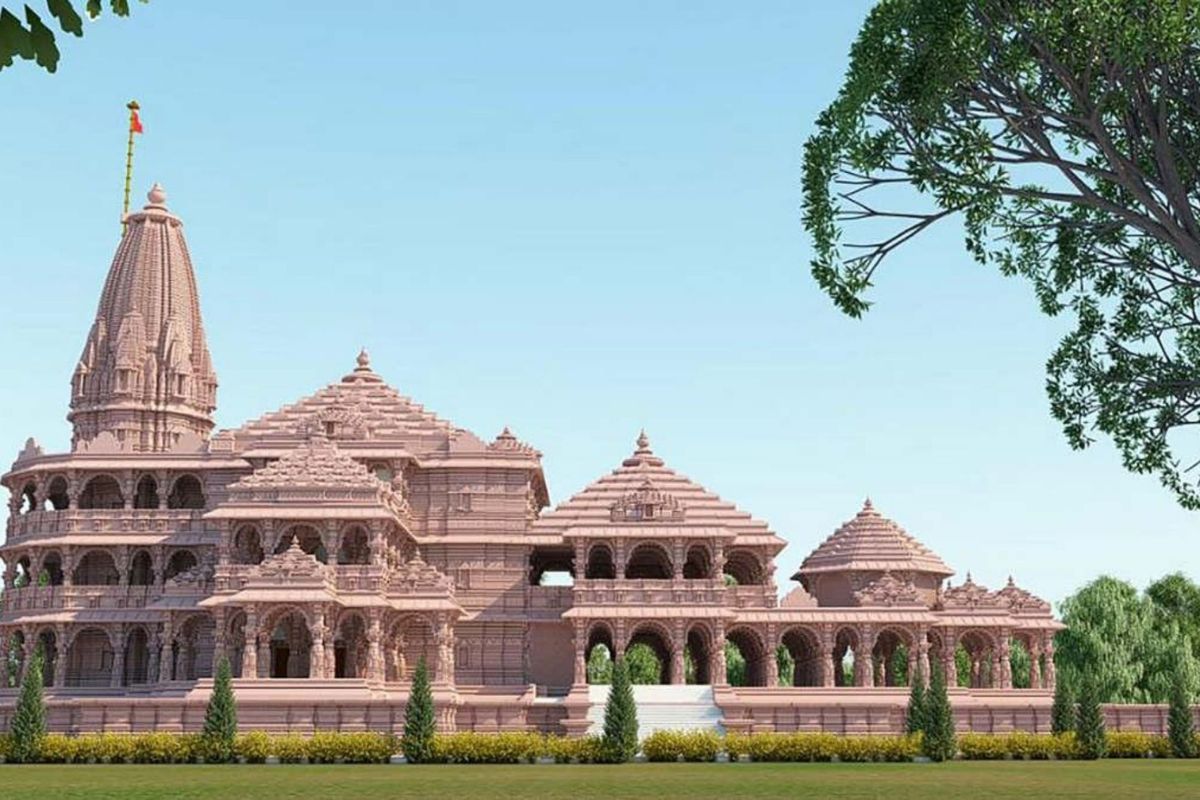विराट रामायण मंदिर की प्रस्तावित तस्वीर