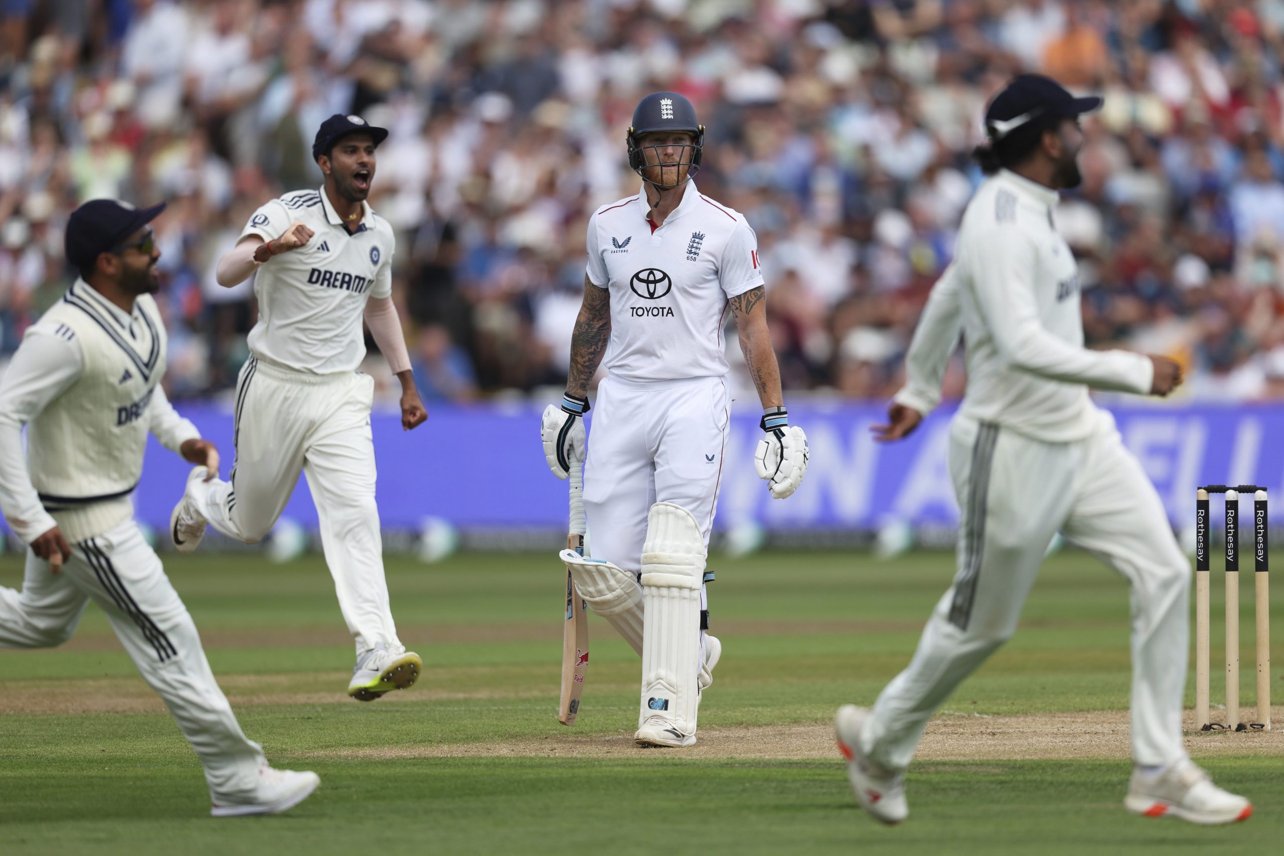 100000th Test Duck in Test Cricket ( in Image Ben Stokes not related to stats)