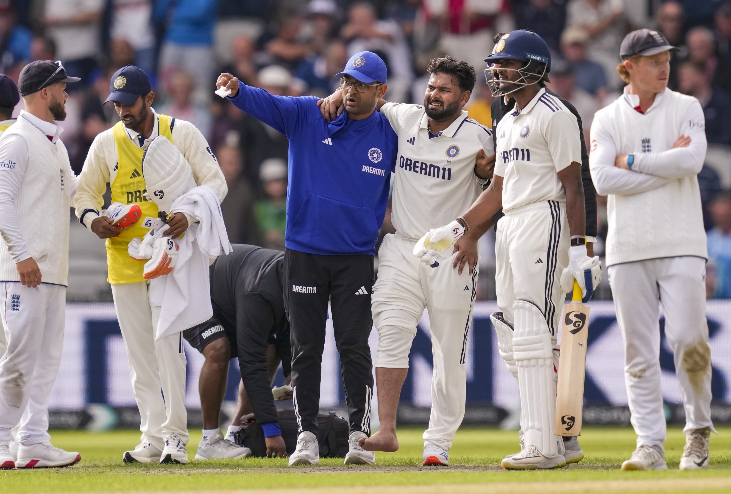 BCCI Updates on Rishabh Pant Injury.
