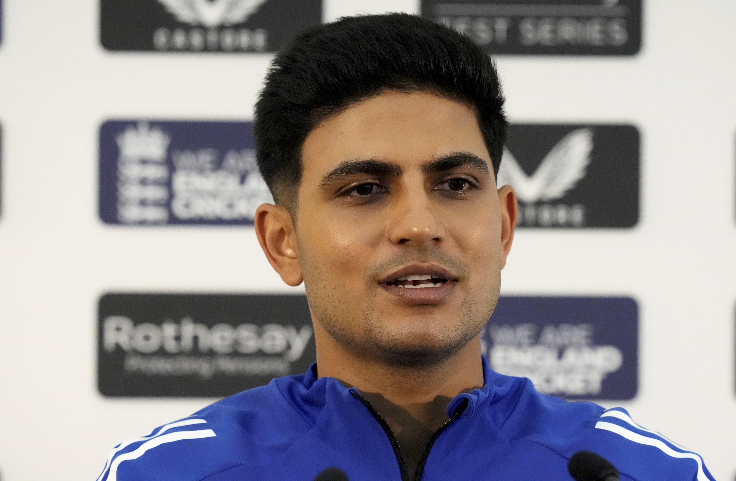 Shubman Gill during press conference