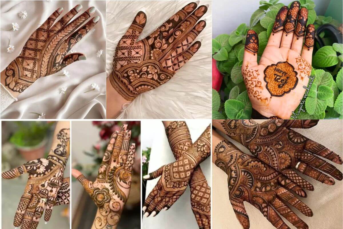 Hariyali Teej Special Mehndi Design