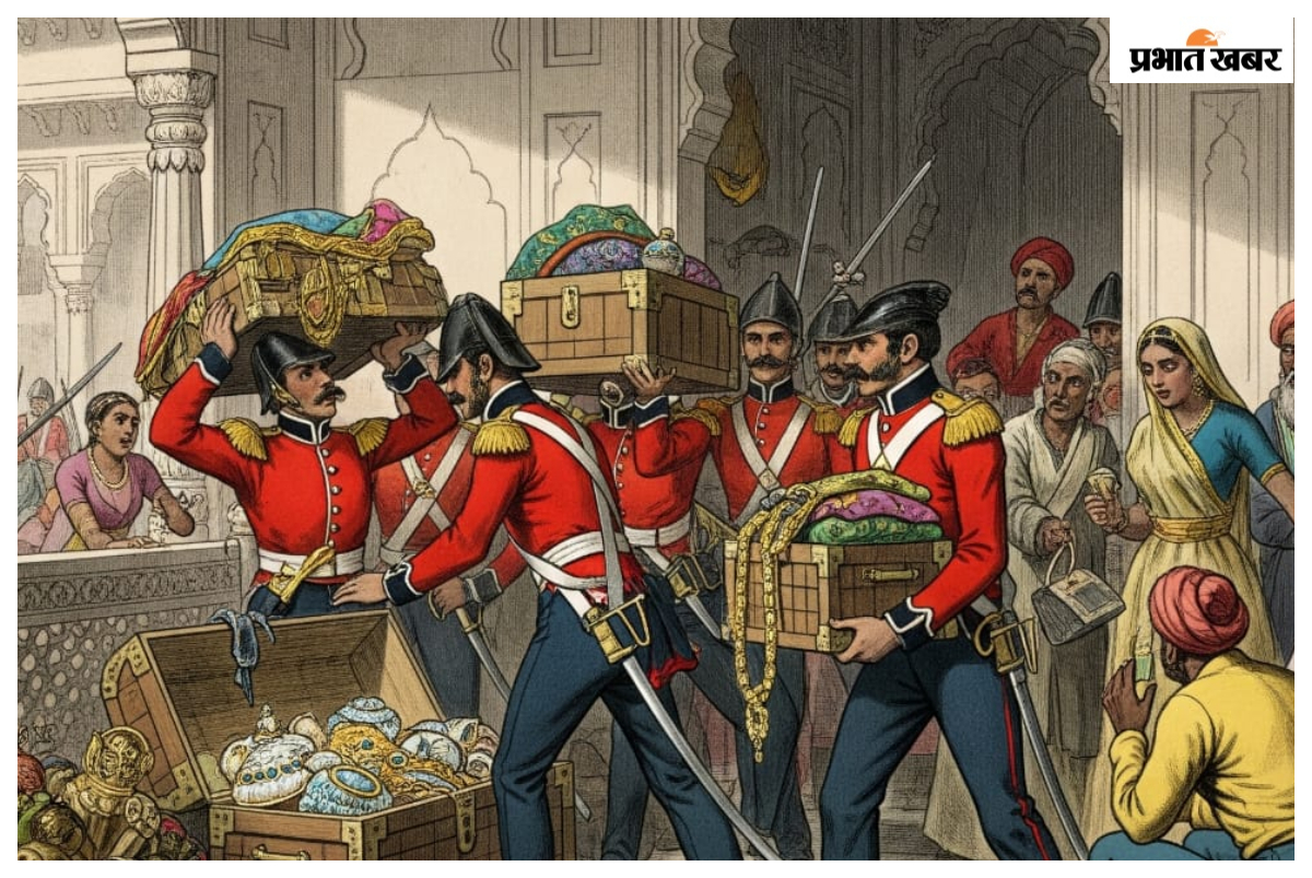 British Raj Loot From India