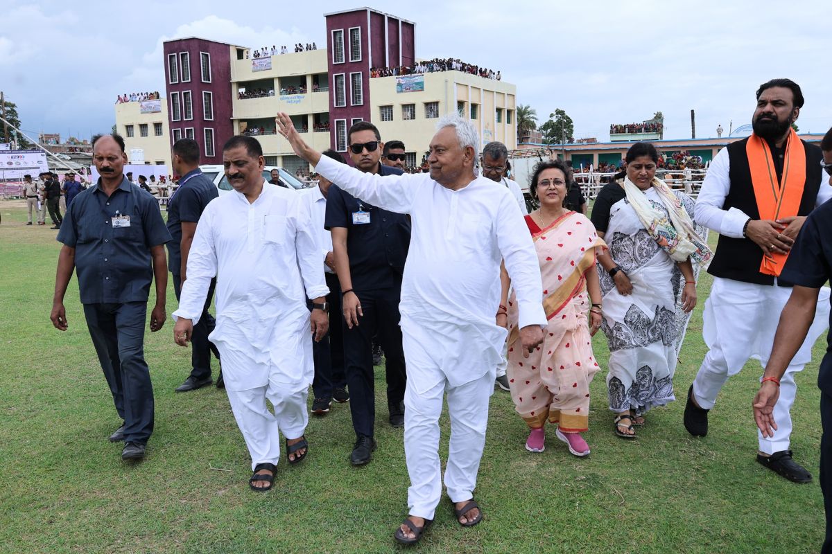 CM Nitish Kumar