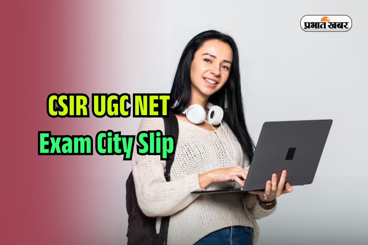 CSIR UGC NET 2025 City Slip