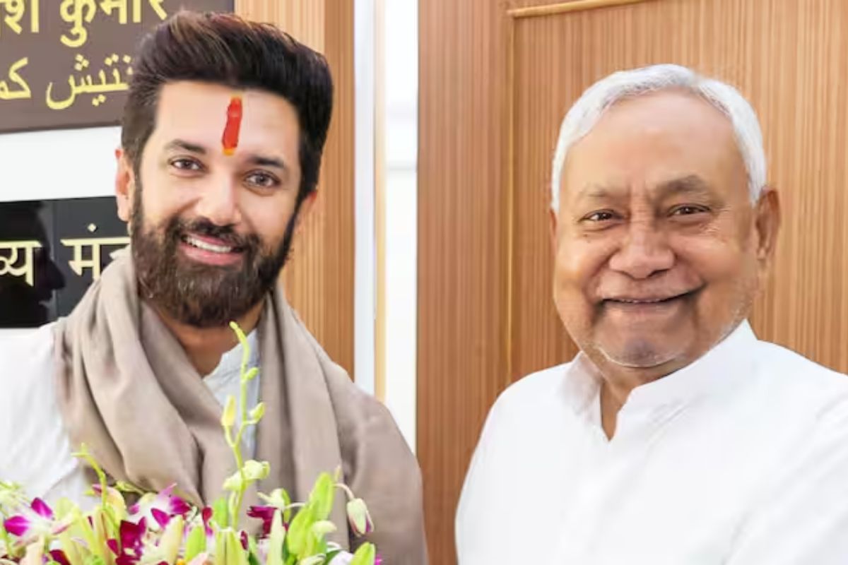 Chirag Paswan Nitish Kumar