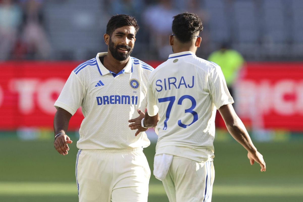 jasprit bumrah and mohammed siraj.