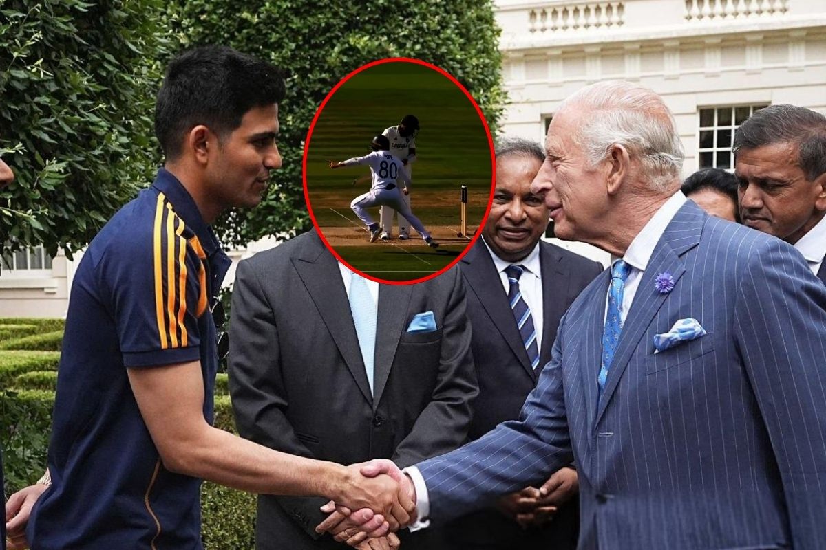 Shubman Gill met Kings Charles III.