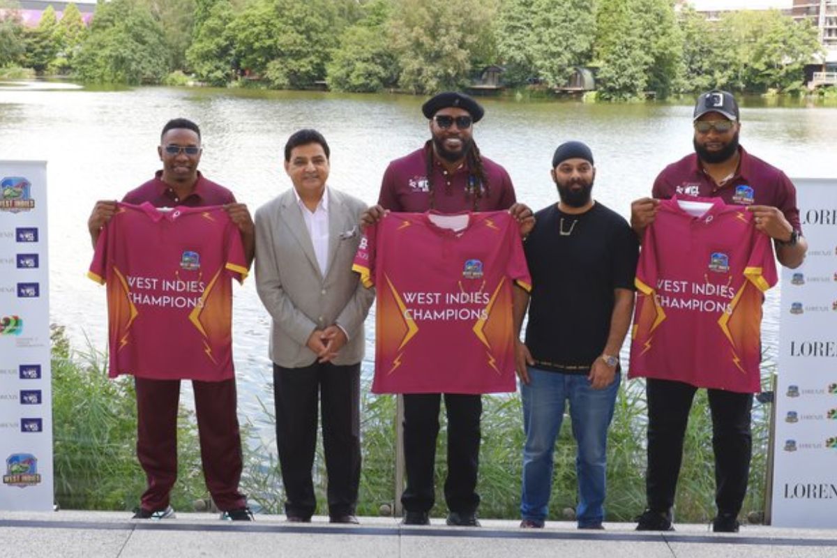 West Indies Cahmpions to wear Gold Embroidered Jersey