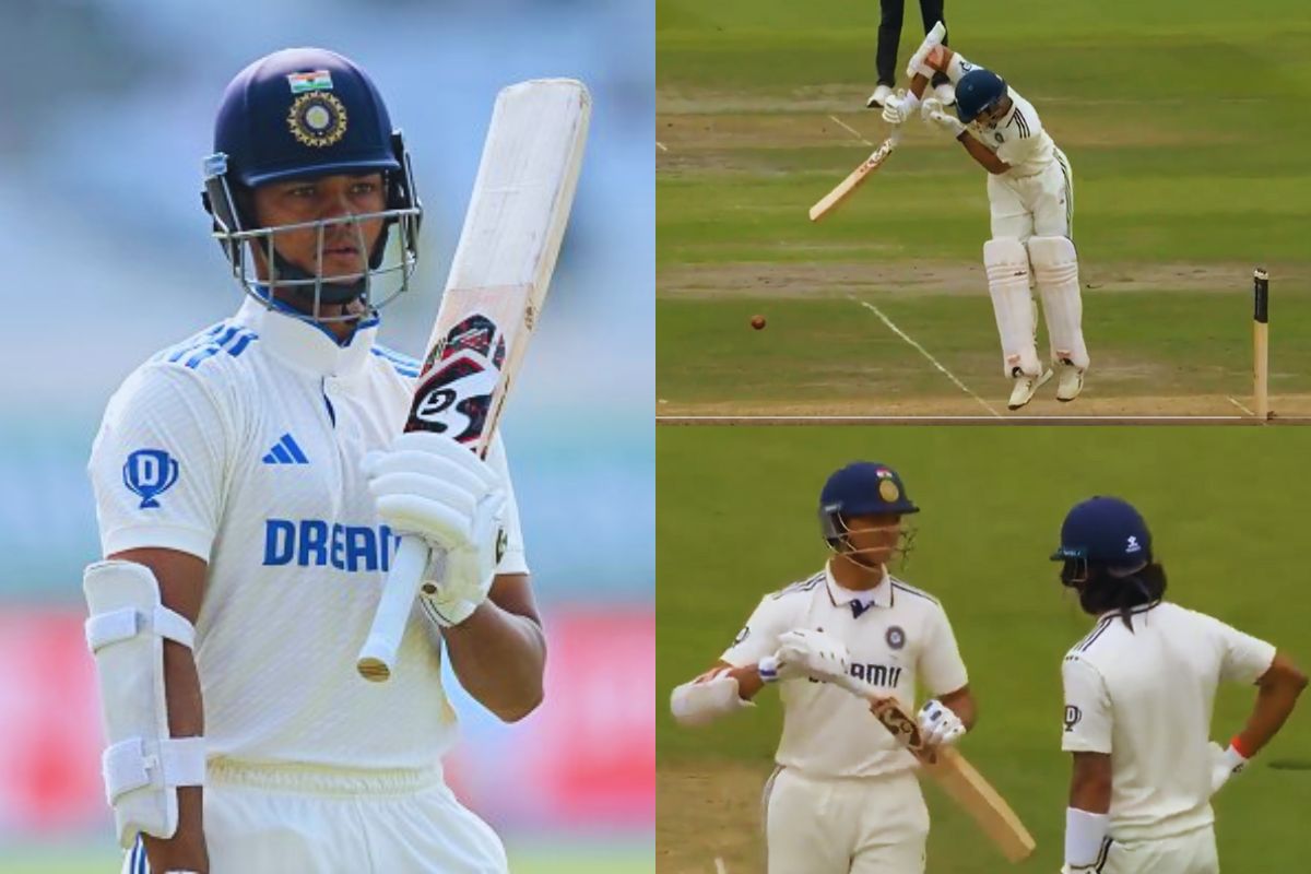 Yashasvi Jaiswal Bat broke IND vs ENG 4th Test.