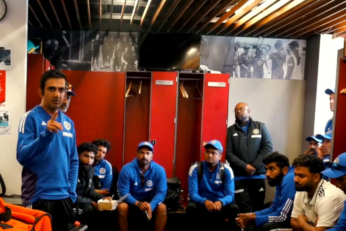Gautam Gambhir Dressing Room Speech
