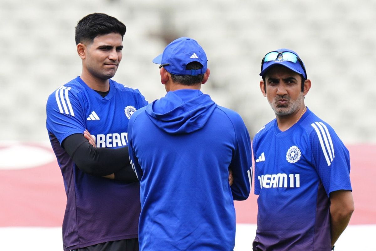Shubman Gill and Gautam Gambhir