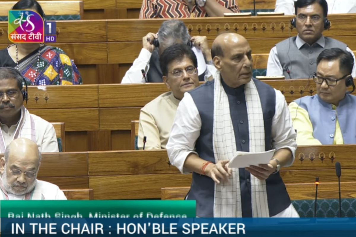 Defence Minister Rajnath Singh