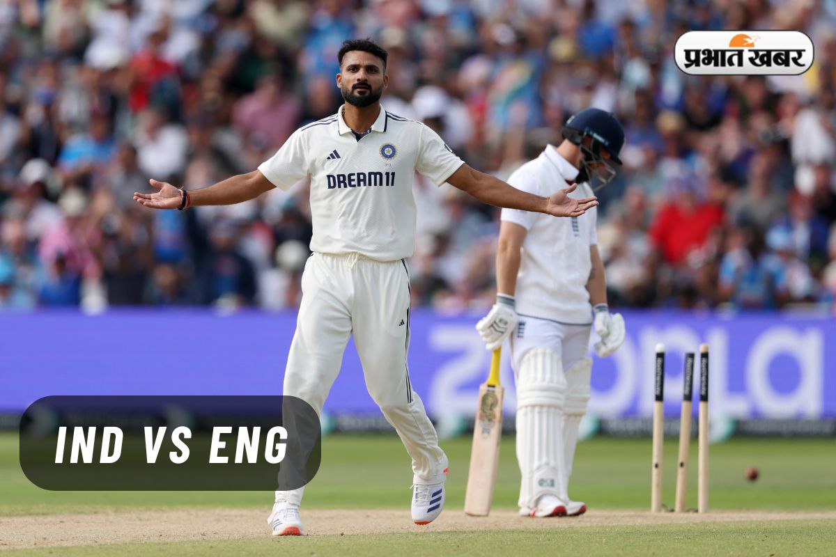 ENG vs IND: Akash Deep