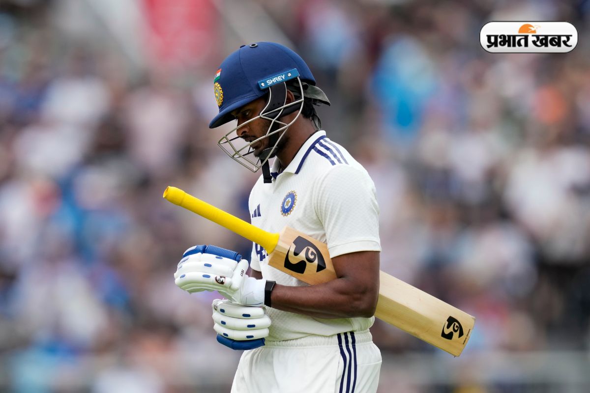 ENG vs IND: B Sai Sudharshan