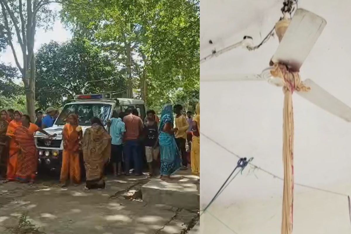 Body of a student found hanging from a noose in a school hostel in Darbhanga