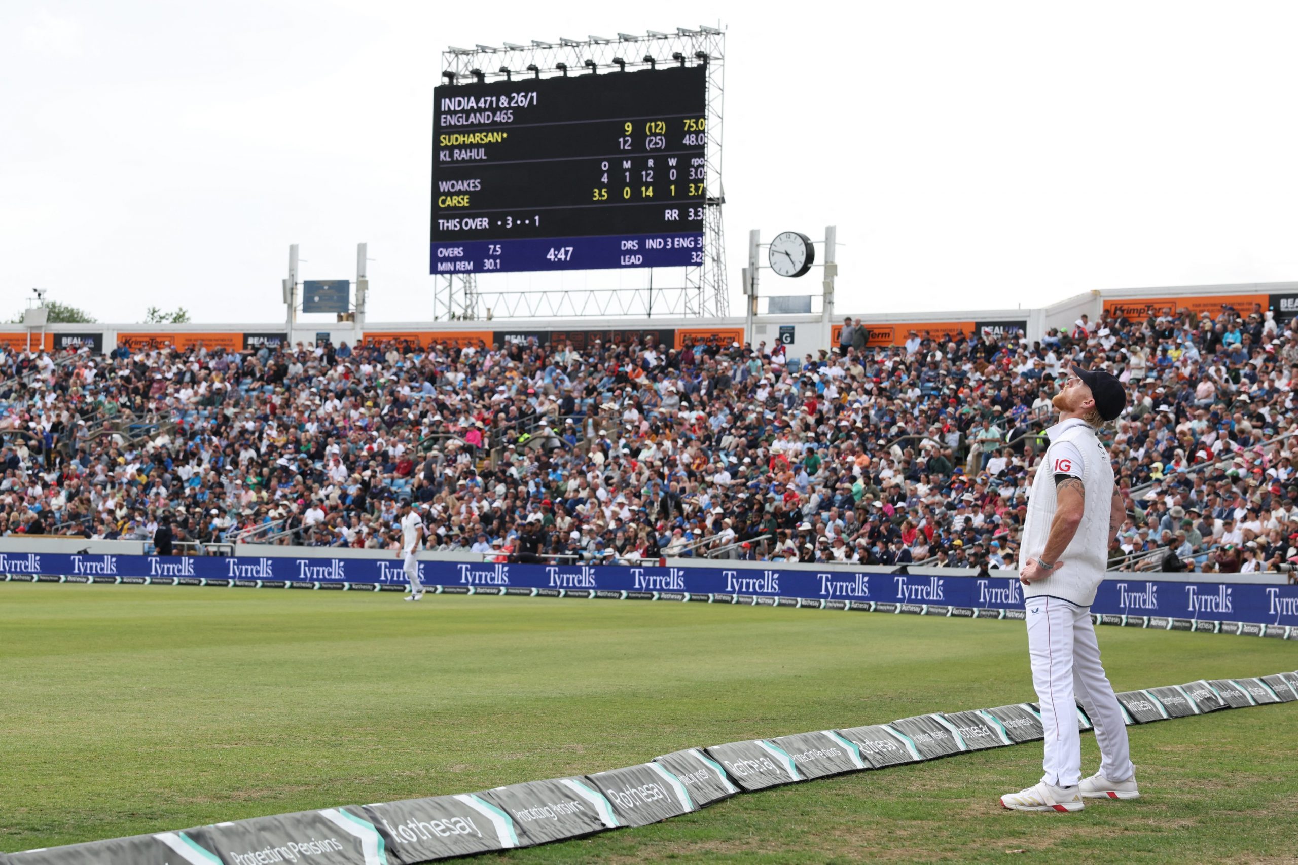 England Cricket Team for IND vs ENG 5th Test at the Oval.