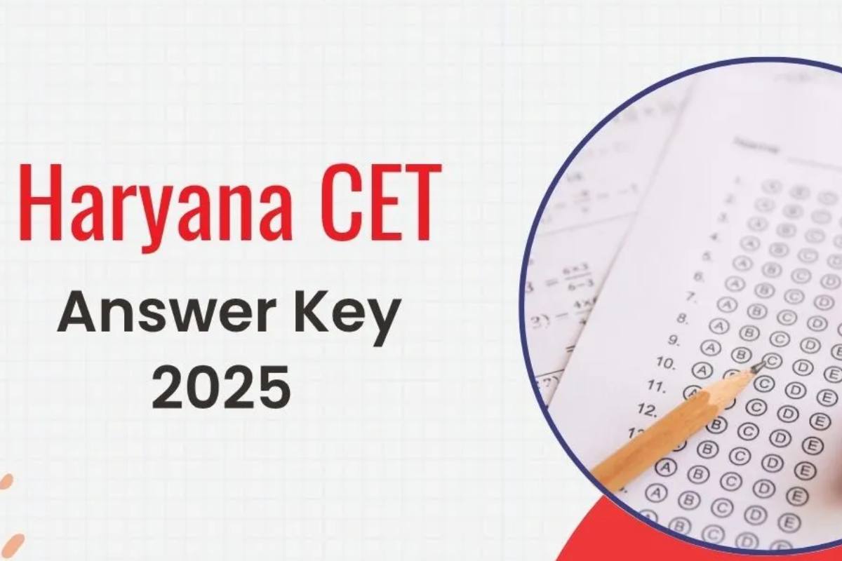 HSSC CET Answer Key 2025 OUT