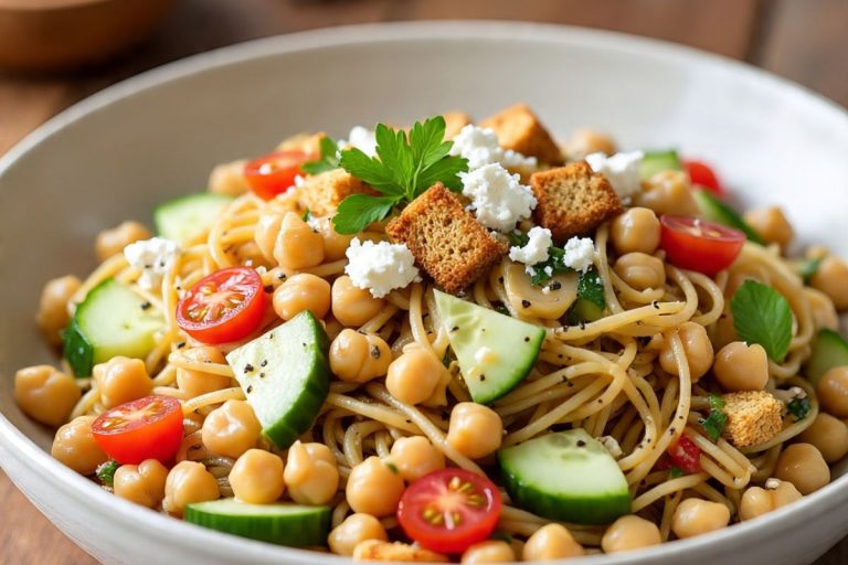 Chickpea Pasta Salad: बोरिंग खाने से हो चुके हैं बोर, तो जरूर ट्राइ करें ये पास्ता सलाद