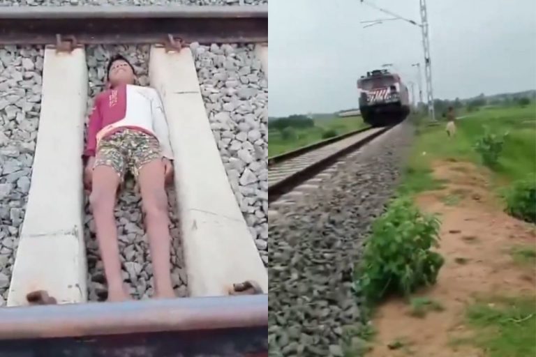 Viral Video: ट्रेन के नीचे लेटा 12 साल का लड़का, वीडियो देख फट जाएगा कलेजा!