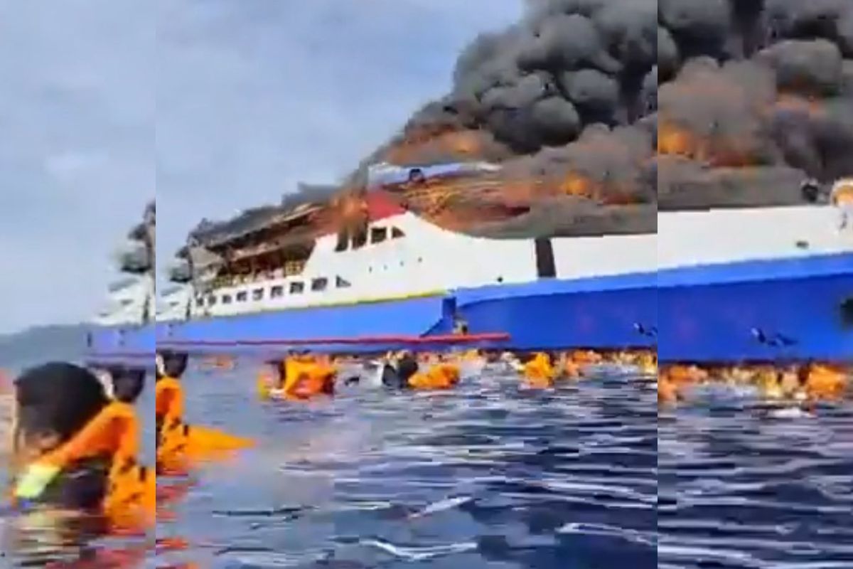 Indonesia Ferry Fire