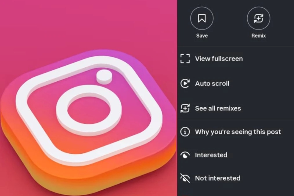 Instagram Auto Scroll Feature