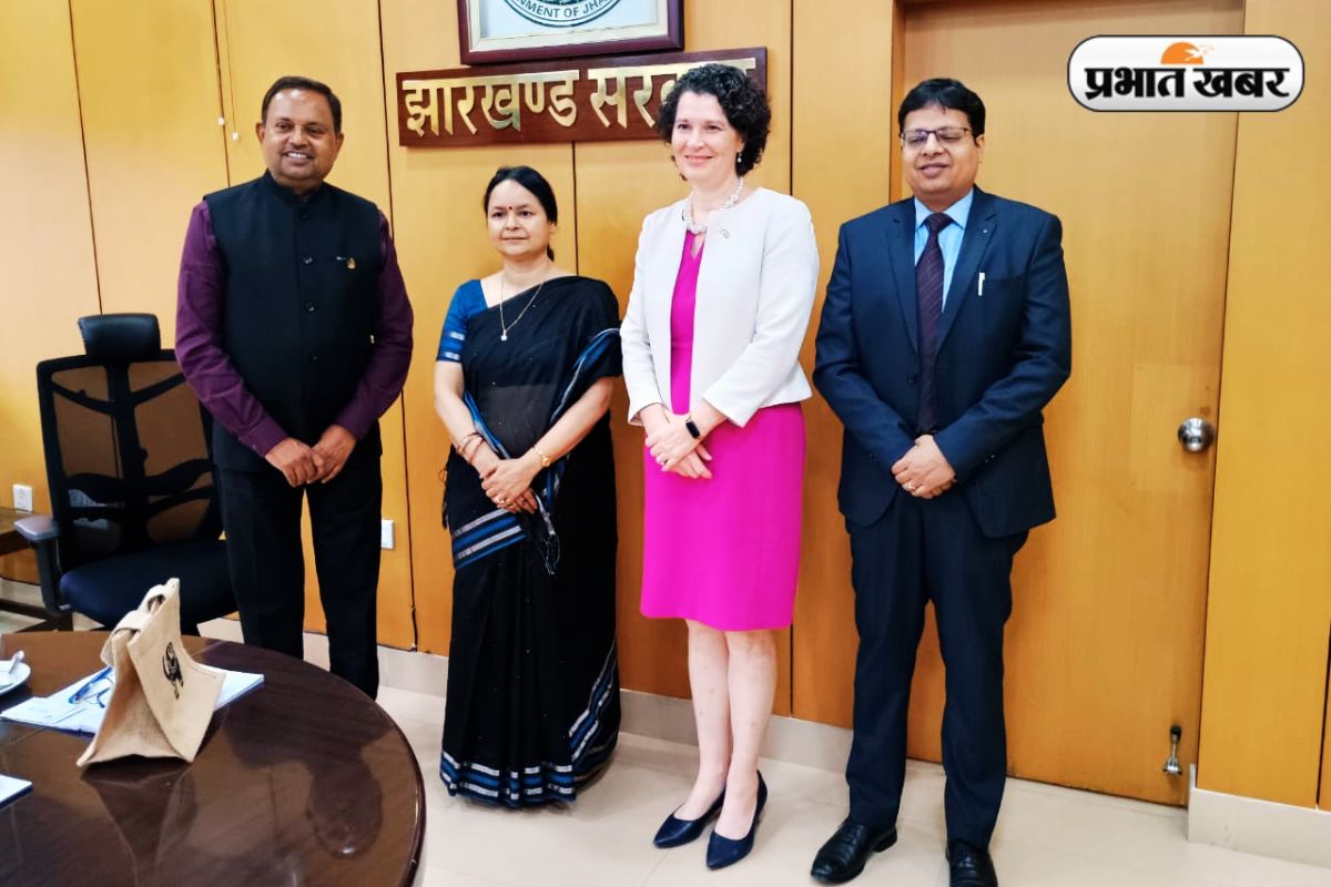 Jharkhand News Chief Secretary meets US Consulate General in Ranchi