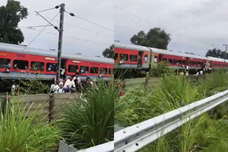 हादसे से बाल-बाल बची कालिंदी एक्सप्रेस, ड्राइवर की सूझ-बूझ से बची यात्रियों की जान