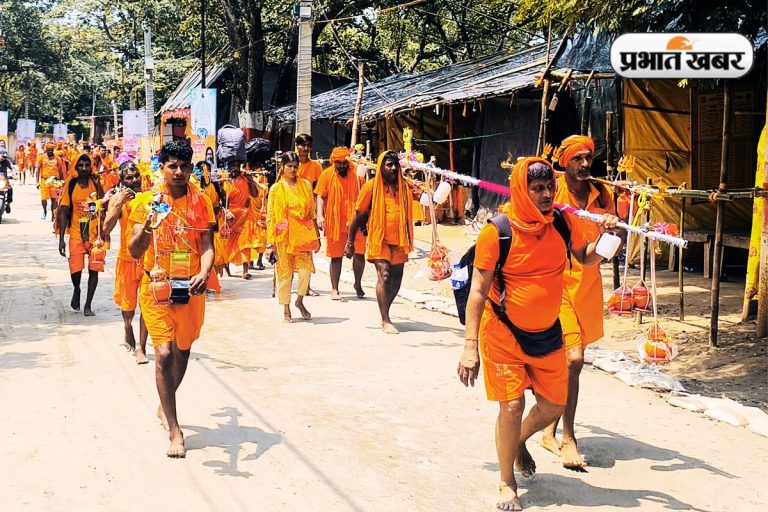 कांवरिया पथ से लाइव : दोपहर बाद मौसम ने बदली करवट, कांवरियों की बढ़ी रफ्तार