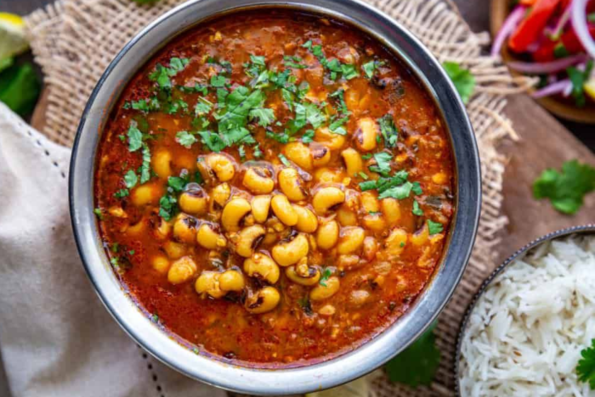 Lobia Makhni Recipe