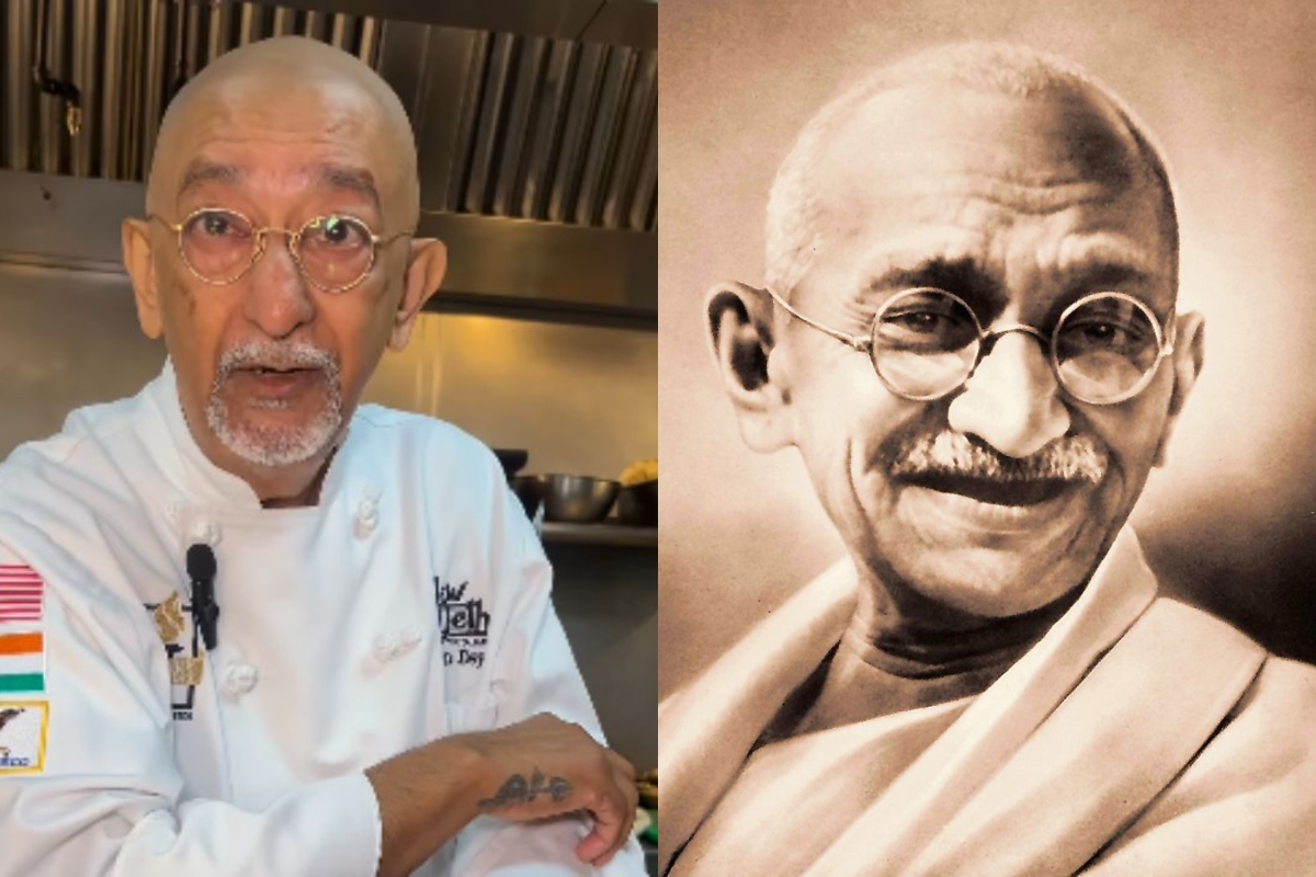 Mahatma Gandhi Lookalike
