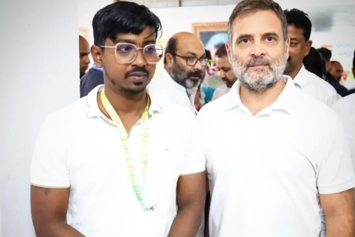 NSUI President Udit Pradhan