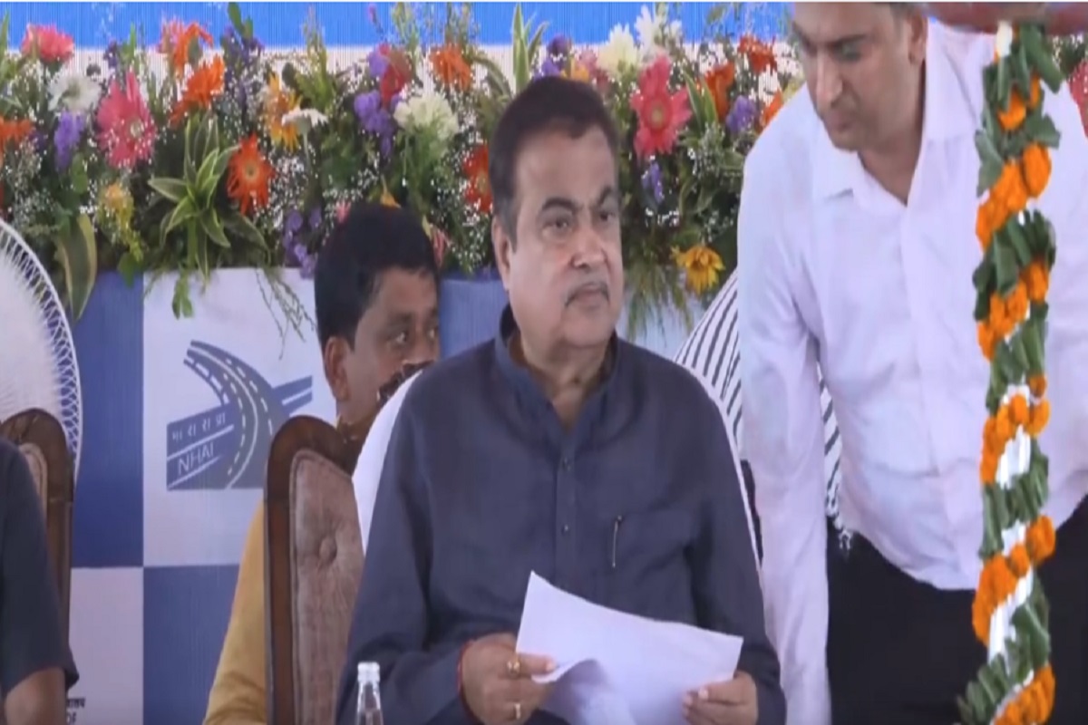 Nitin Gadkari in Garhwa