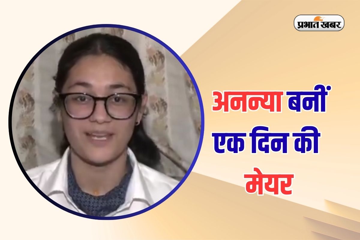 One Day Mayor Ananya Wadhwani