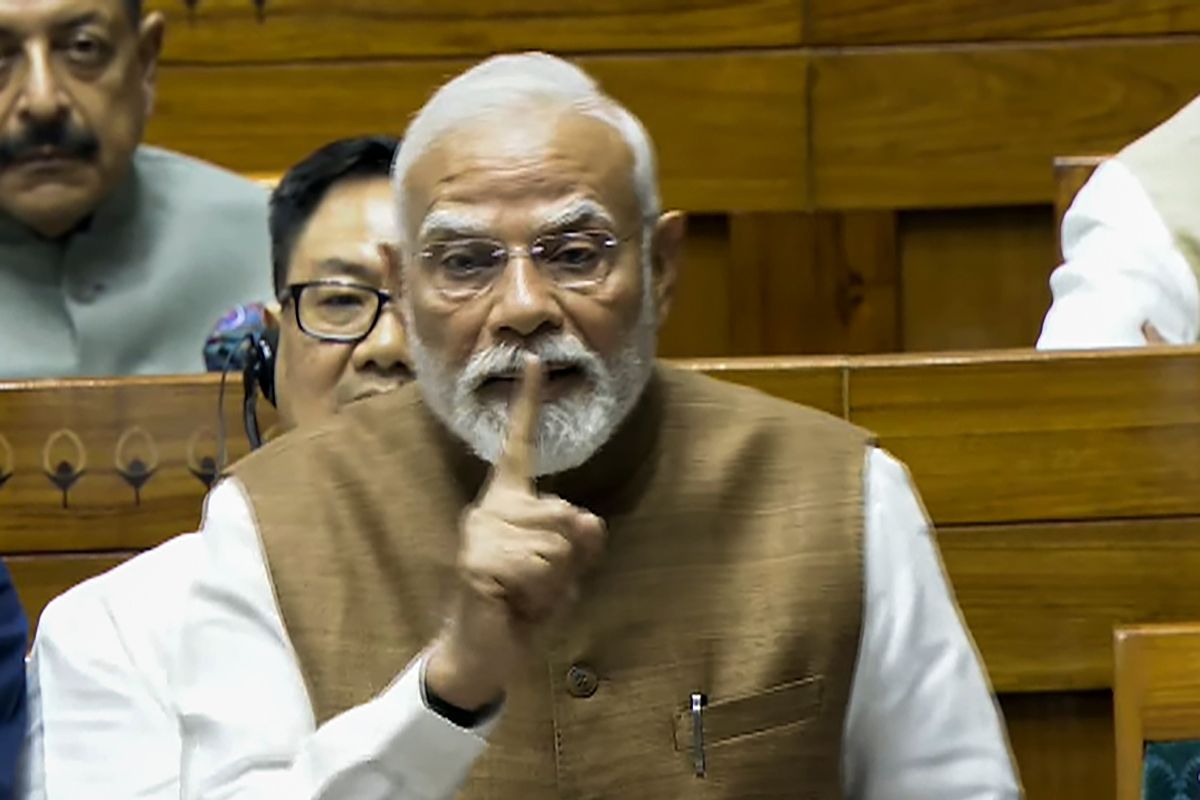 PM Modi attacks Congress