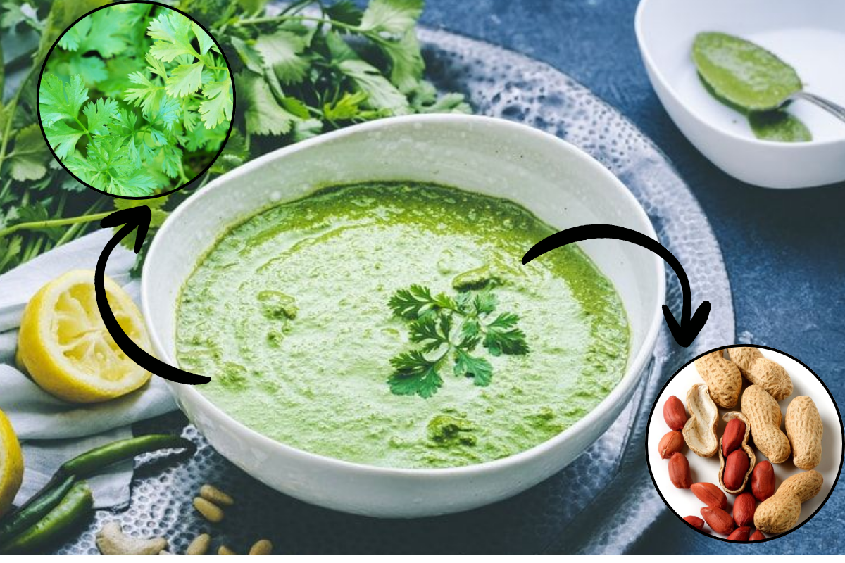 Peanut Mint Chutney Recipe