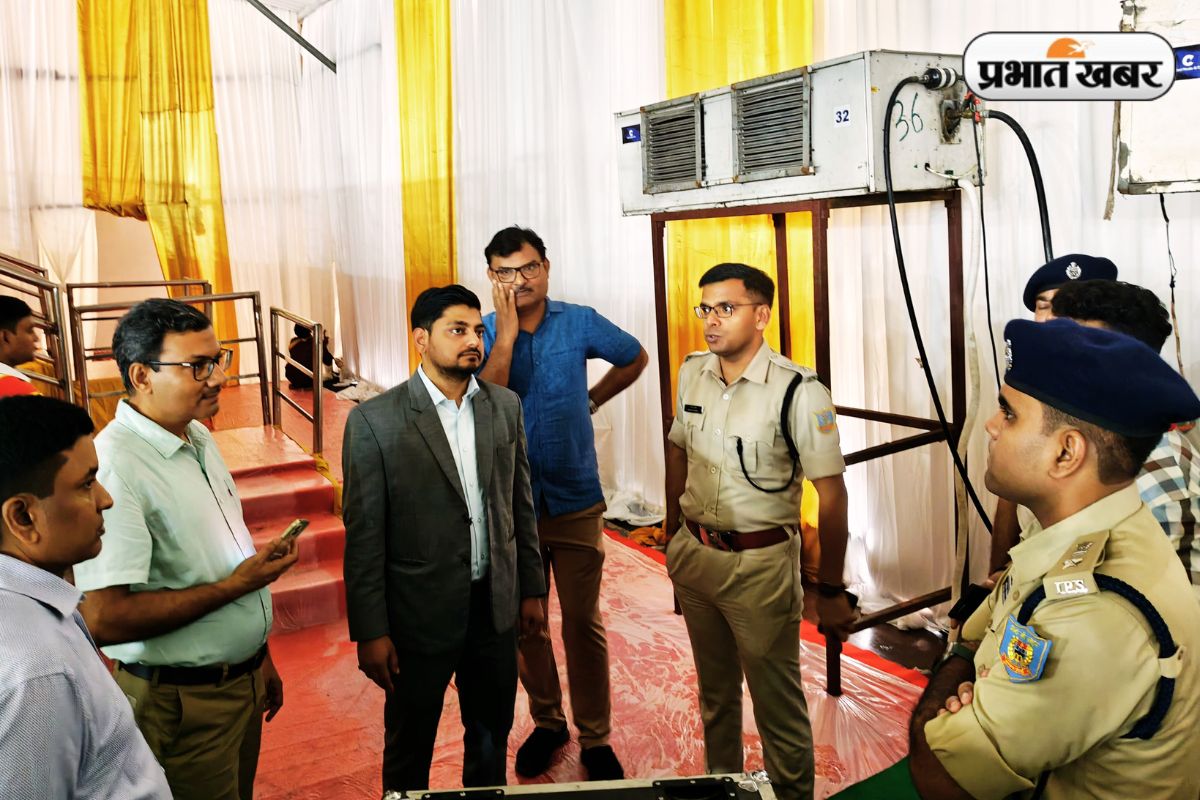 President Dhanbad Visit DC Looks After Preparations
