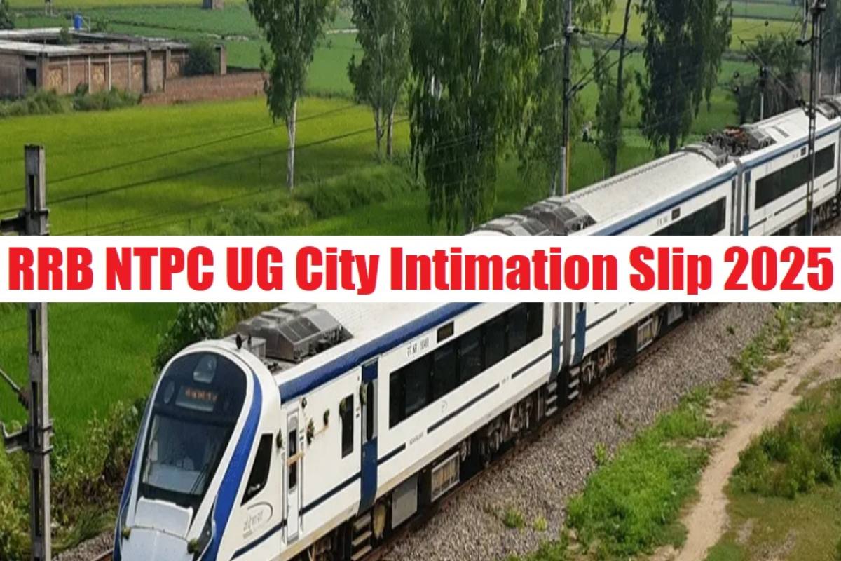 RRB NTPC Exam City Slip