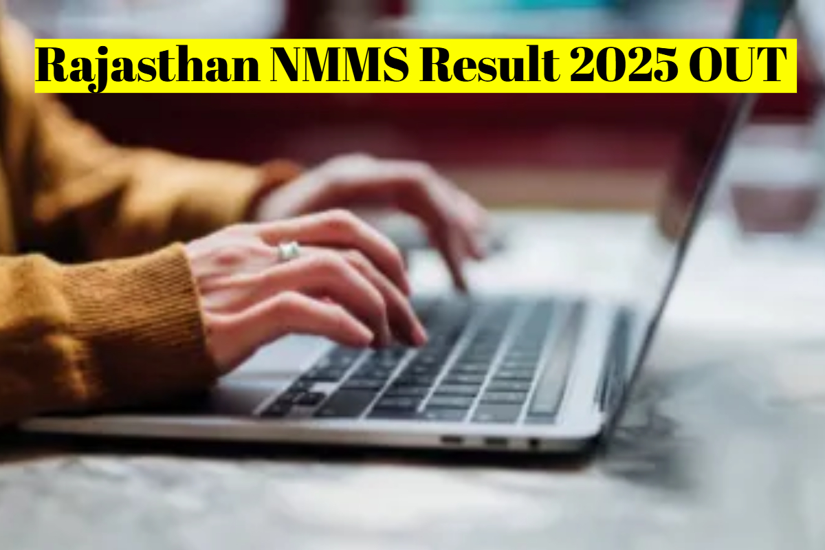 Rajasthan NMMS Result 2025 OUT