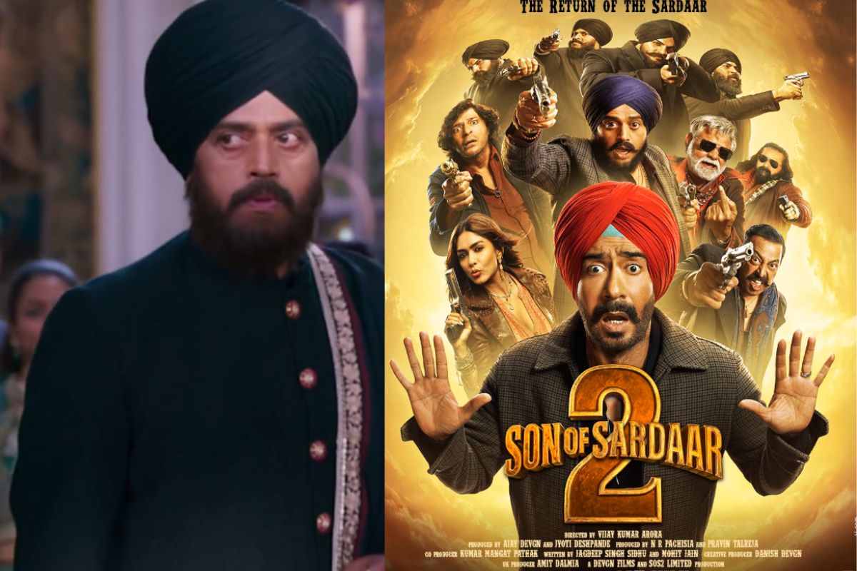 Ravi Kishan BTS Video from Son Of Sardaar 2