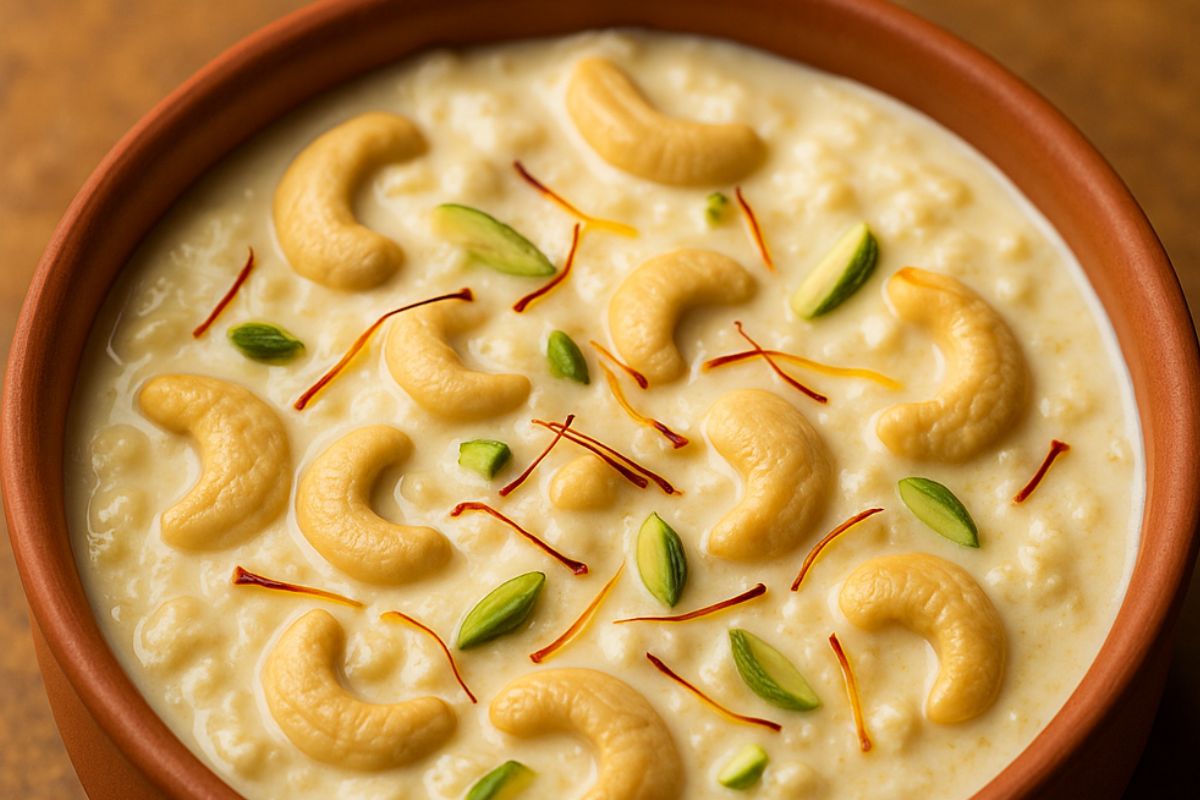 kaju rabdi recipe