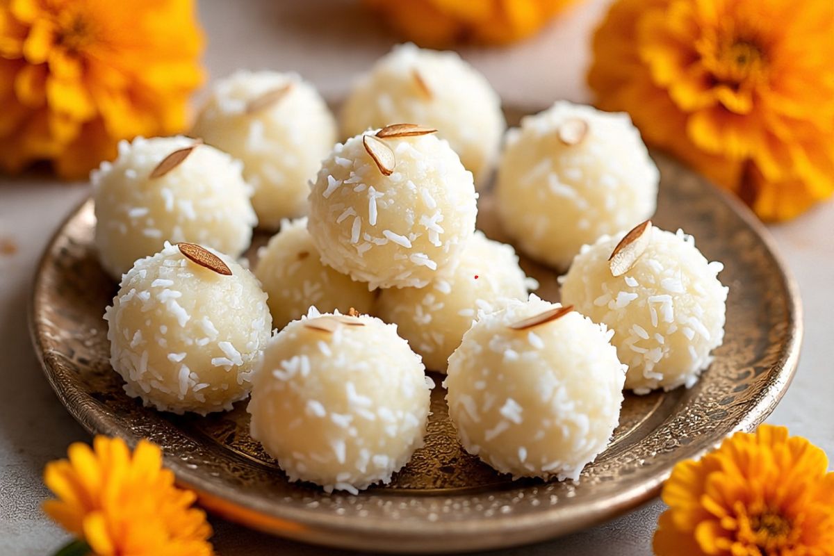 Malai Coconut Ladoo