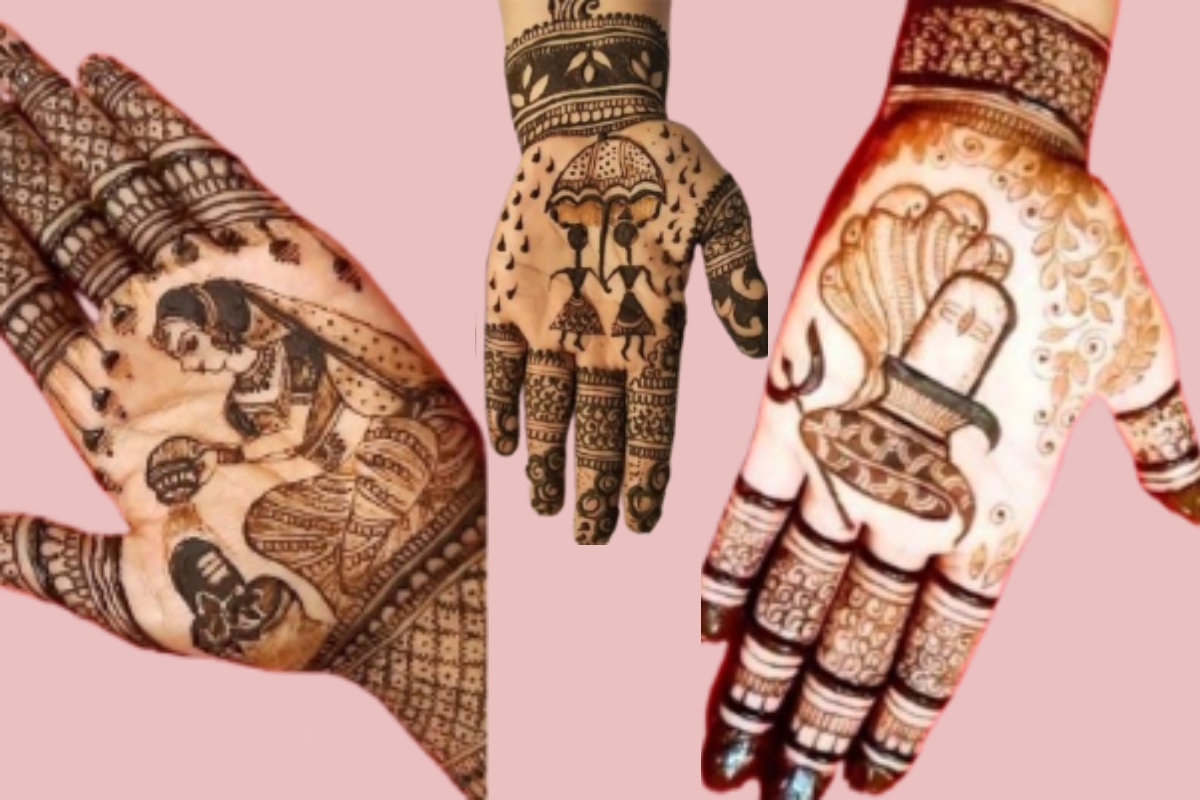 Sawan Mehndi Design AI Wala