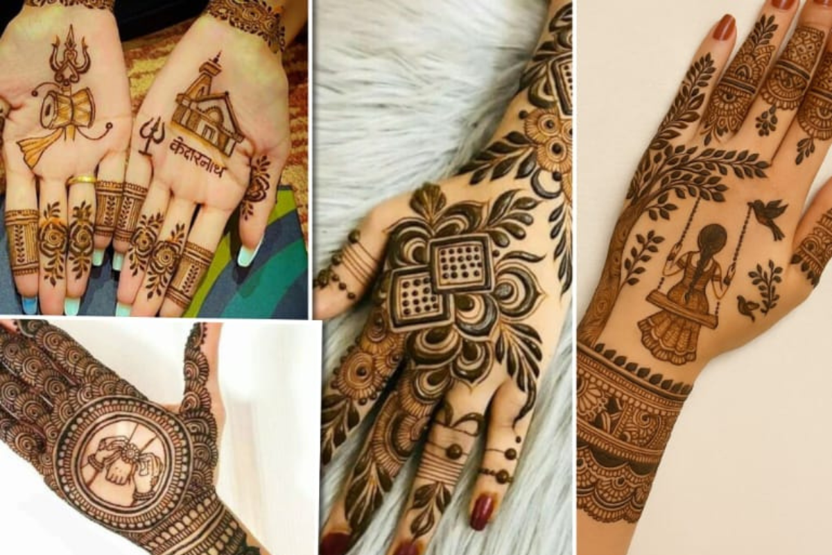 Sawan Mehndi Designs